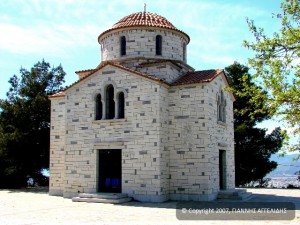 Ο ναός της Αγίας Ειρήνης στην Ανακασιά. Ο ναός της Αγίας Ειρήνης στην Ανακασιά.